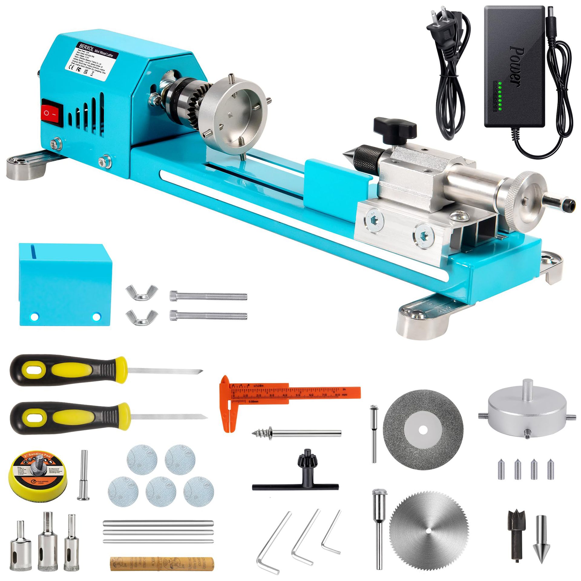 Brake Drum Lathe - Новый электрический мини-токарный станок по дереву