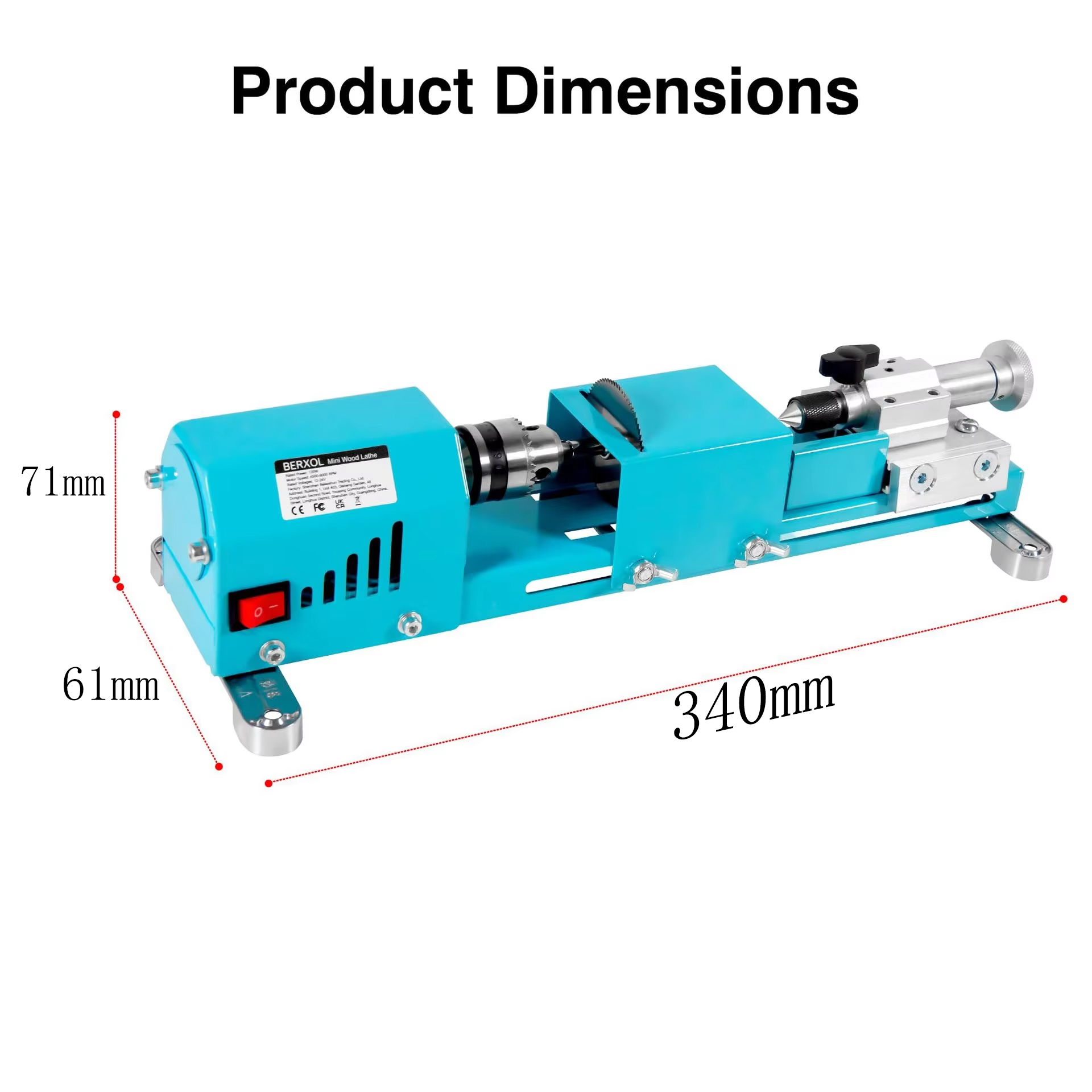 Новый электрический мини-токар – обзор и цена Brake Drum Lathe