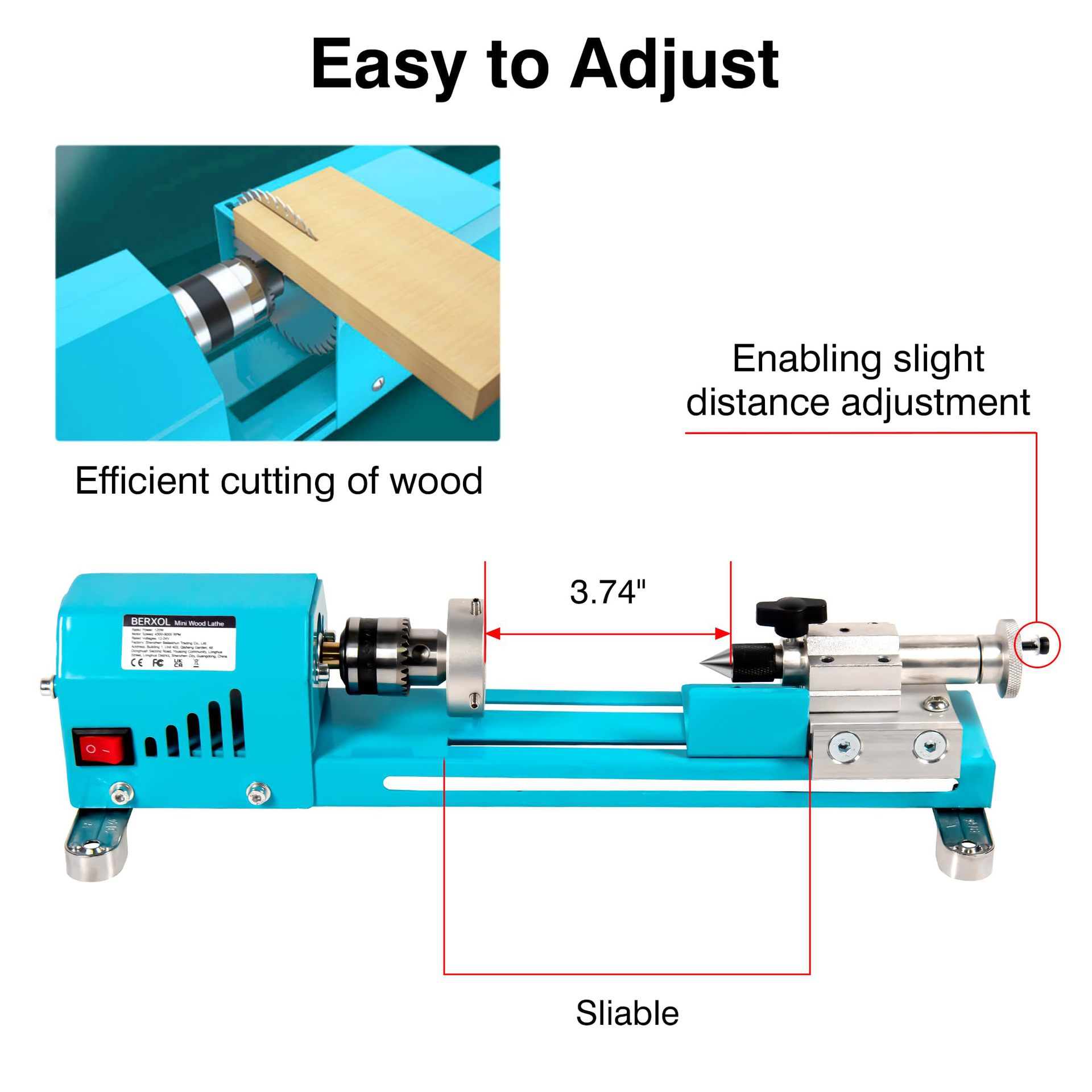 Новый электрический мини-токар – обзор и цена Brake Drum Lathe