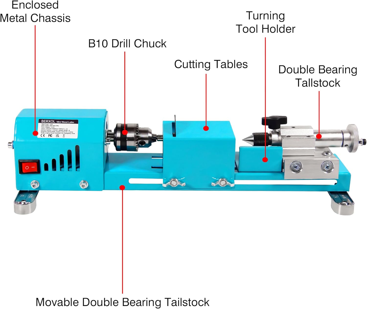 Новый электрический мини-токар – обзор и цена Brake Drum Lathe